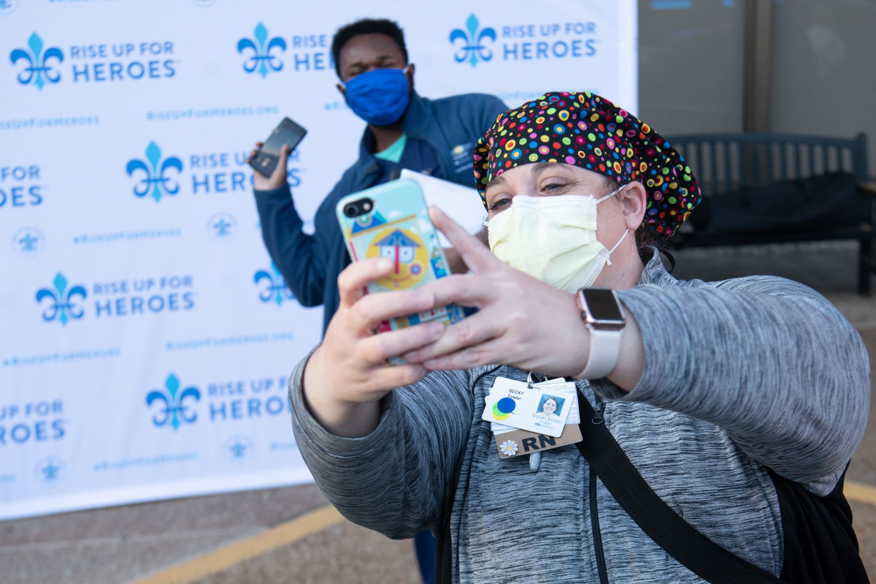 Rise Up for Heroes 'CAREavan'